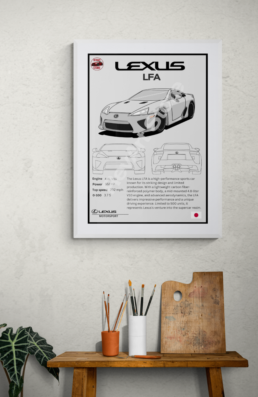 Lexus LFA Poster